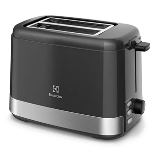 Torradeira Elétrica Electrolux Inox Preta Efficient com 8 Níveis de Tostagem (ETS10) em Oferta na Shopee
