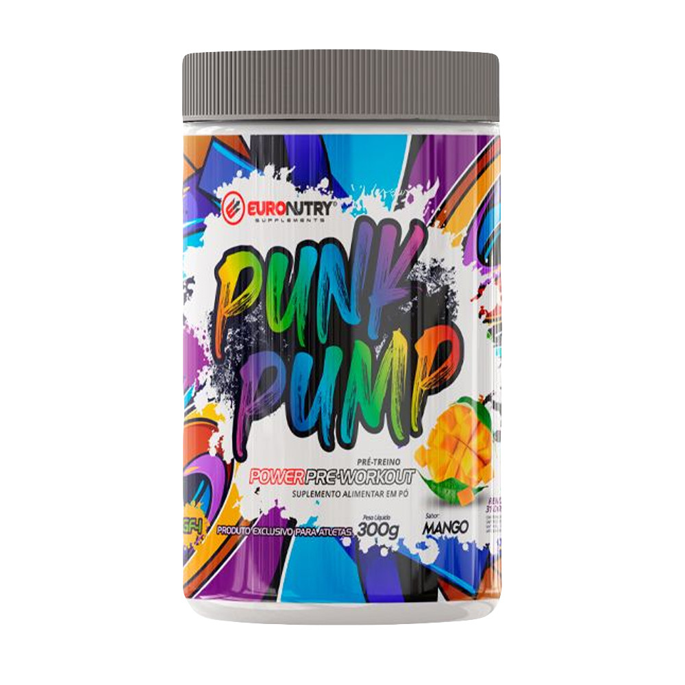 PRE TREINO PUNK PUMP 300G EURONUTRY | Shopee Brasil