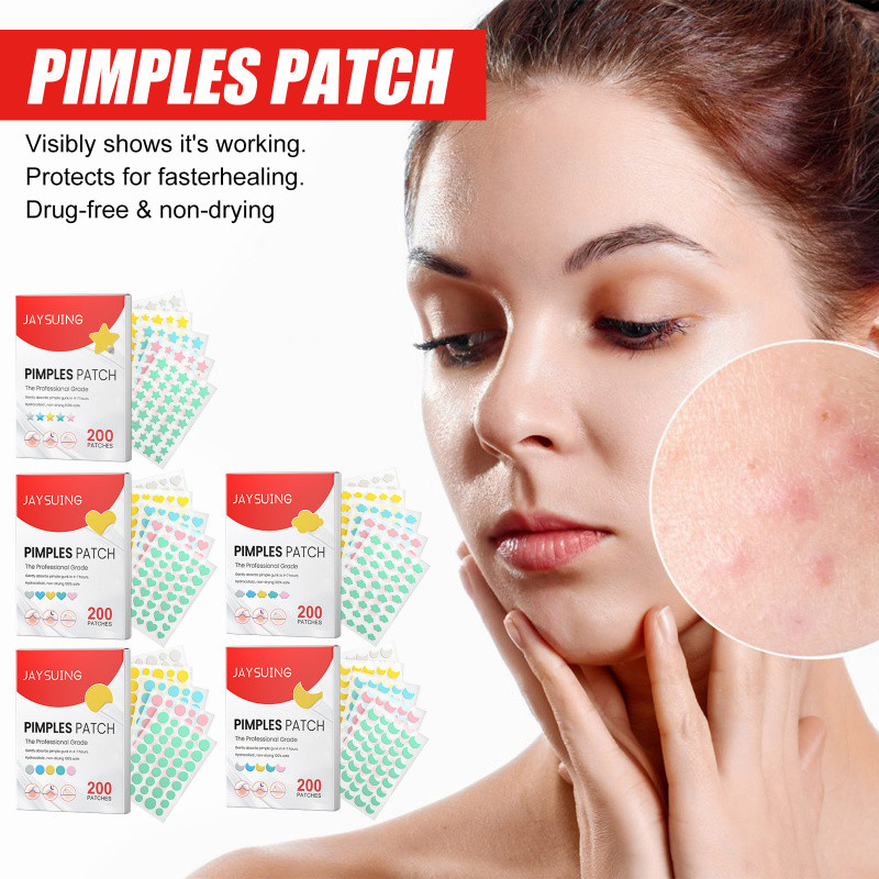 Jaysuing Acne Patch Remoção de Acne Remendo de Acne Limpo Boca Fechada ...
