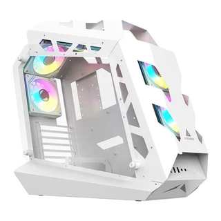 Gabinete Gamer Acegeek Vortex, Mid-Tower, Lateral de Vidro, Branco, AG-VORTEX-WH em Oferta na Shopee