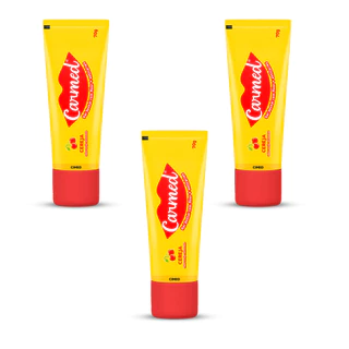 Kit 3 und Gel Dental Carmed Cereja 70gr em Oferta na Shopee