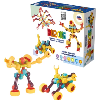 Brinquedo De Montar Blocks Car 29 Peças 4046 Infantil - Paki Toys
