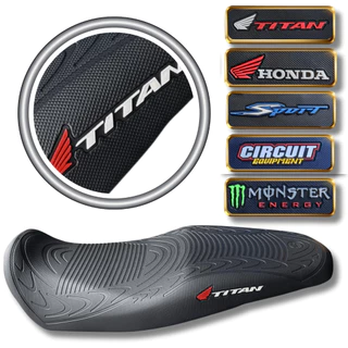 Capa de Banco Honda Bros Titam Fan Yamaha Antiderrapante Impermeável Emborrachada