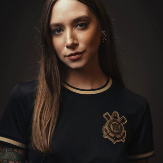 Camisa Corinthians Urban Ouro Feminina Oficial