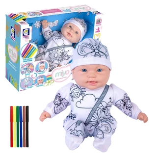 Boneca Miyo Minha Pequena Artista Com Canetinha 2823 - Cotiplás
