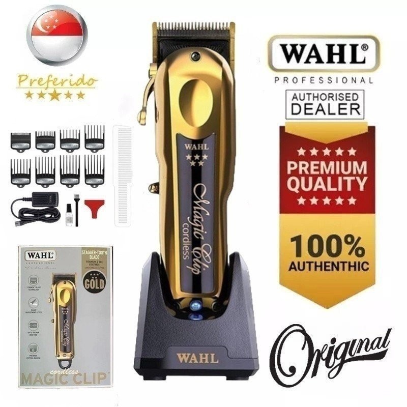 Wahl 8148 New Professional Clipper Golden Edição Limitada Com ...