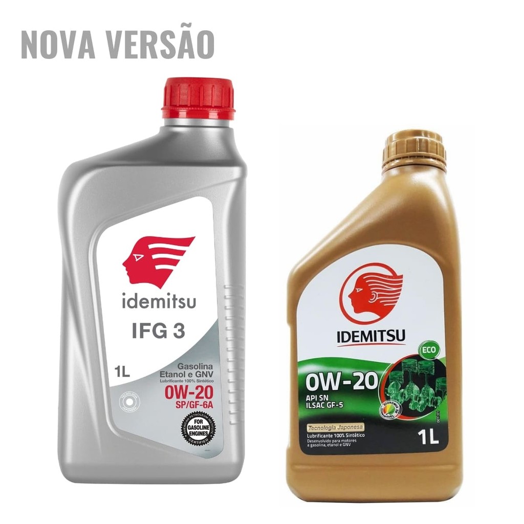 Kit 4 Óleo De Motor Idemitsu Ifg 3 0w20 Sintético Api Sp | Shopee