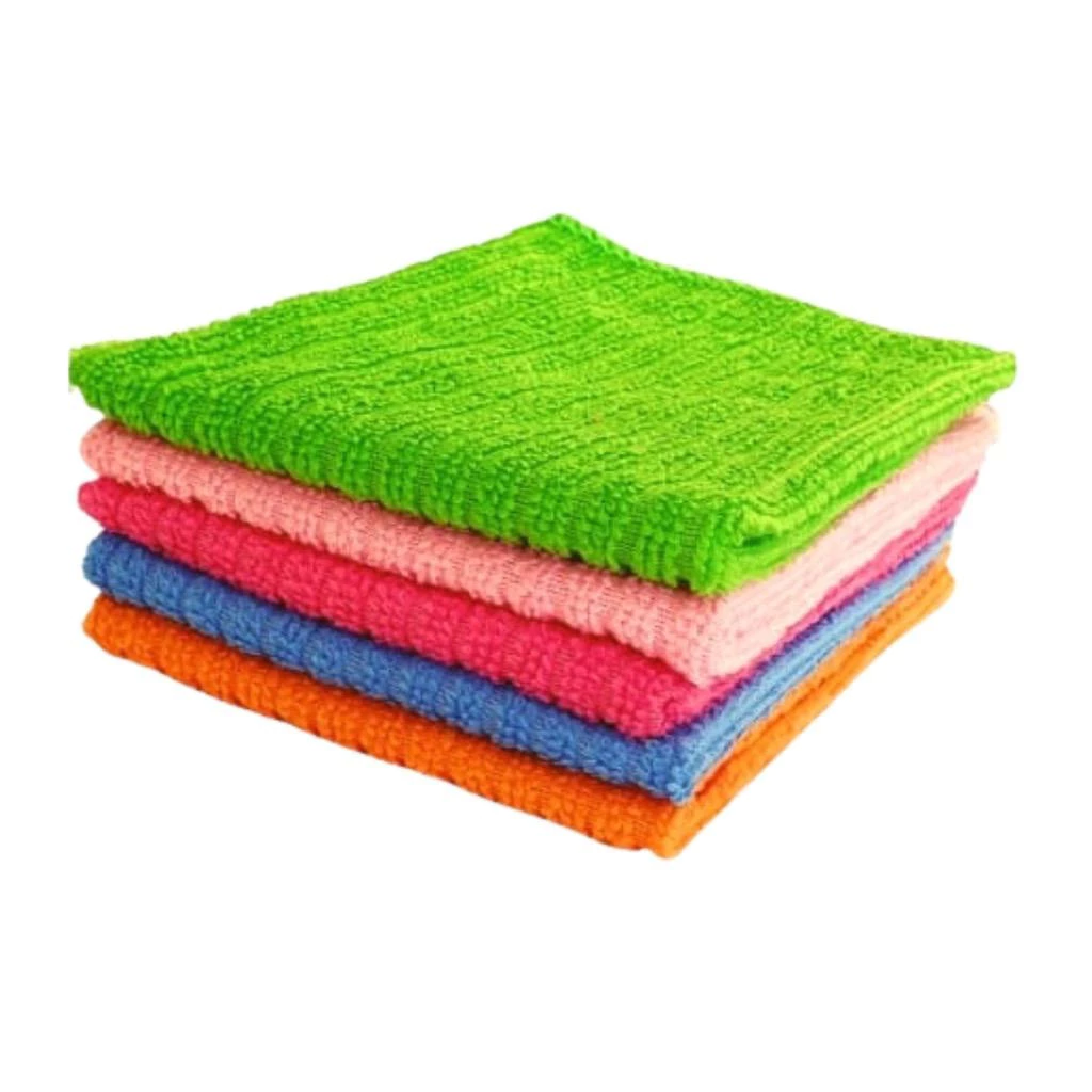 Kit 10 Panos De Limpeza Microfibra alta absorção Multiuso - Imagem 3