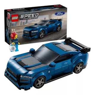 Carro Esportivo Ford Mustang Dark Horse Speed Champions 344 Peças - Lego