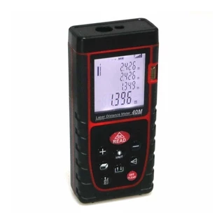 Medidor de distância a laser de alta precisão de 40m m/in/ft/ft+in MARISA em Oferta na Shopee