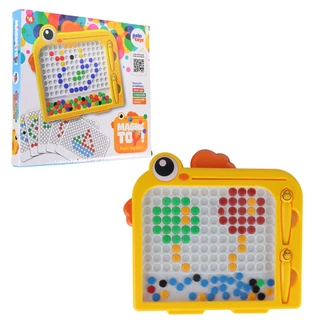 Jogo Infantil Magnetoy Display Magnético Colorido 4080 - PakiToys