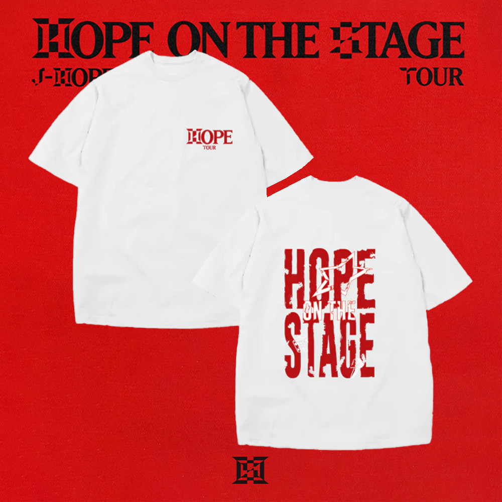 CAMISETA 100% ALGODÃO J HOPE KPOP J-HOPE Merch ON THE STAGE TOUR