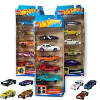 Kit 10 Carrinhos Estilo Hot Wheels Pacote com 5 Carros Modelos Sortidoo.