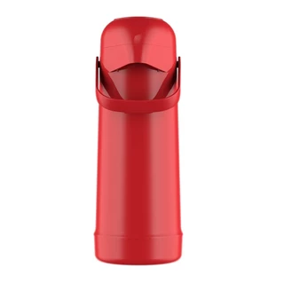 Garrafa Térmica Termolar Magic Pump 1 Litro Pressão 8700 Lisa Vermelha em Oferta na Shopee