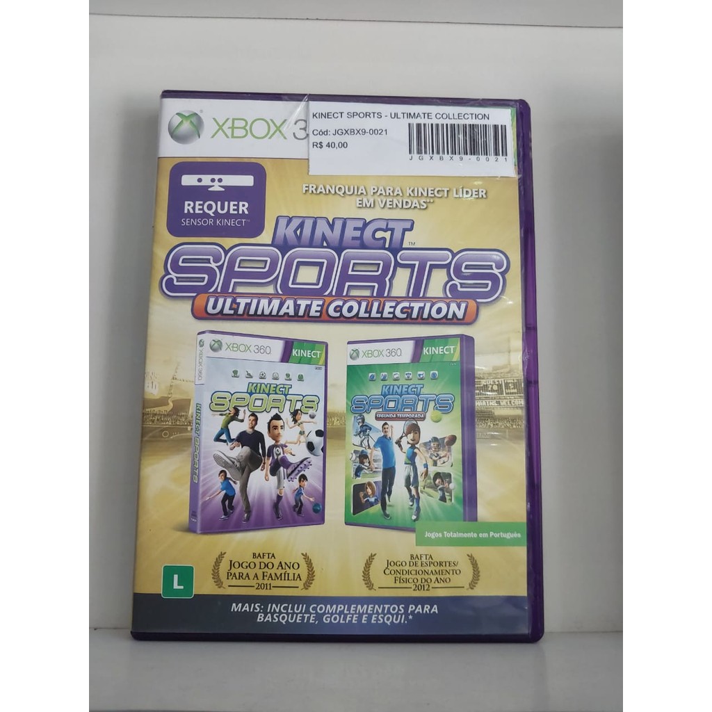 KINECT SPORTS - ULTIMATE COLLECTION | Shopee Brasil