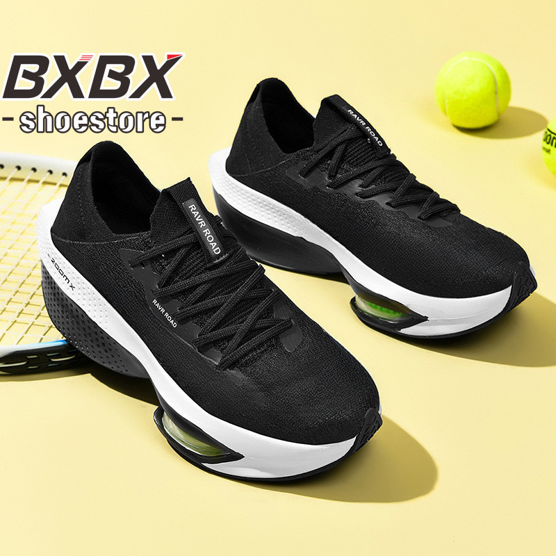 Tênis de Corrida Marathon com Absorção de Choque, Placa de Carbono para Longas Distâncias, Tamanhos 34-45 GHKF