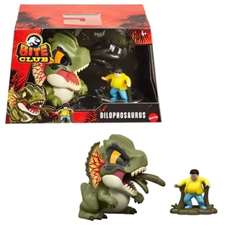 Jurassic World Bite Club Dinossauro Dilophosaurus - Mattel