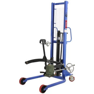 Empilhadeira Hidráulica Manual para Tambores Capacidade 0.35t Elevação 1.4m em Oferta na Shopee