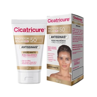 Protetor Solar Cicatricure Antisimas Efeito Matte FPS50 40ga em Oferta na Shopee