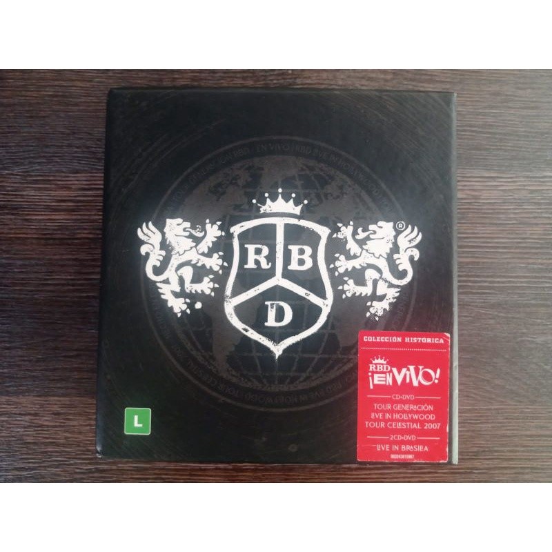 Box Pop Rbd En Vivo Coleção Histórica (5 Cds E 4 Dvds) | Shopee Brasil