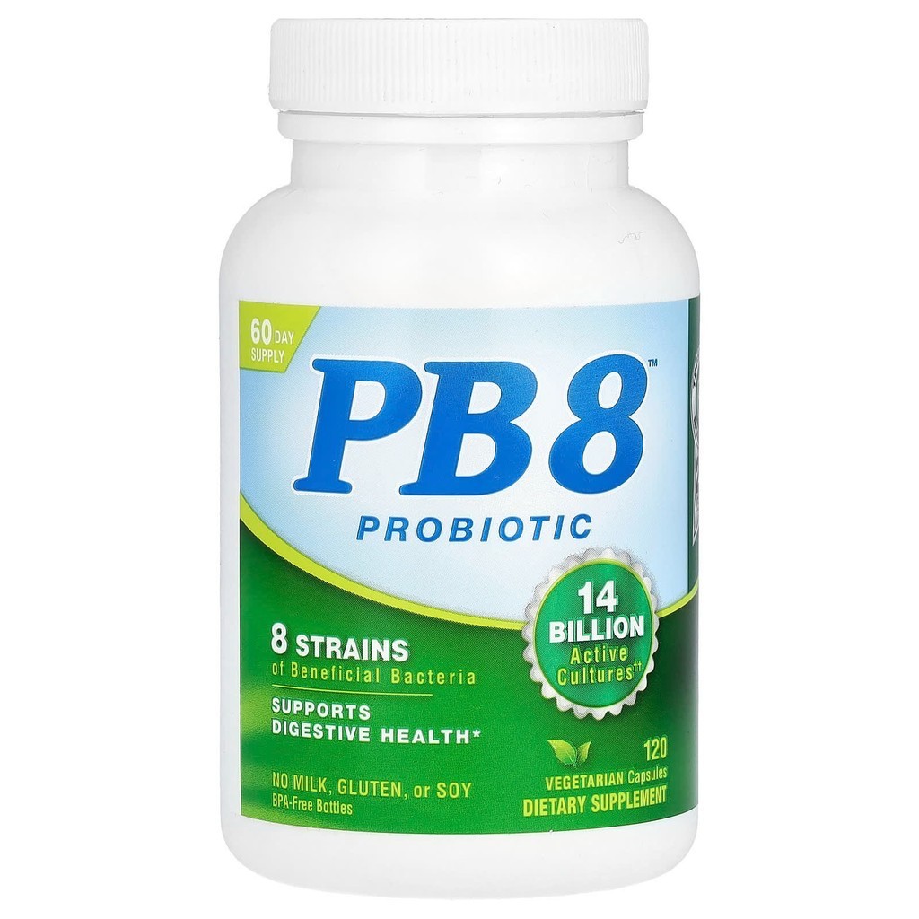 Probiotico PB8 Vegetariano 120 Cápsulas Nutrition Now | Shopee Brasil
