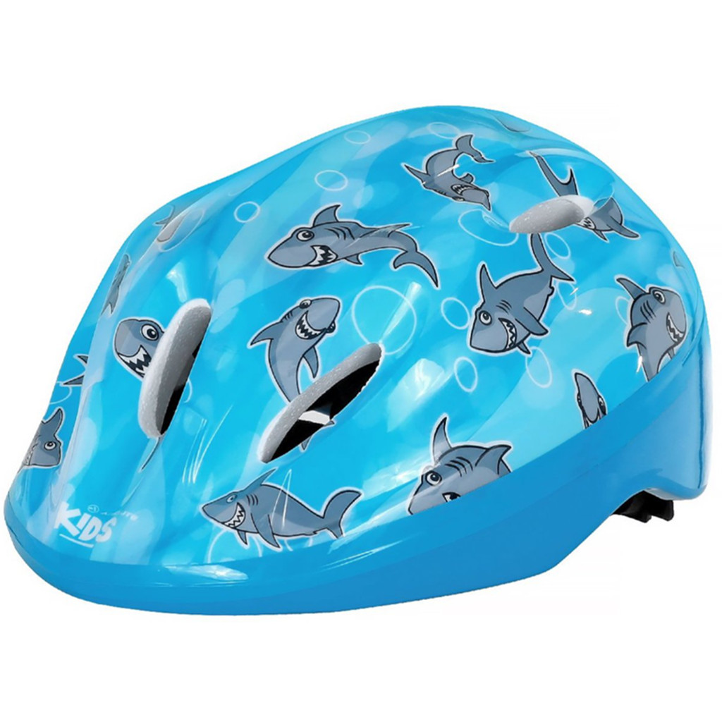 Capacete Infantil Absolute Shake Tubarao Tam. P (48-52cm) | Shopee Brasil