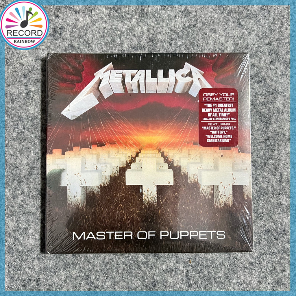 Metallica Master Of Puppets original CD Album [Lacrado