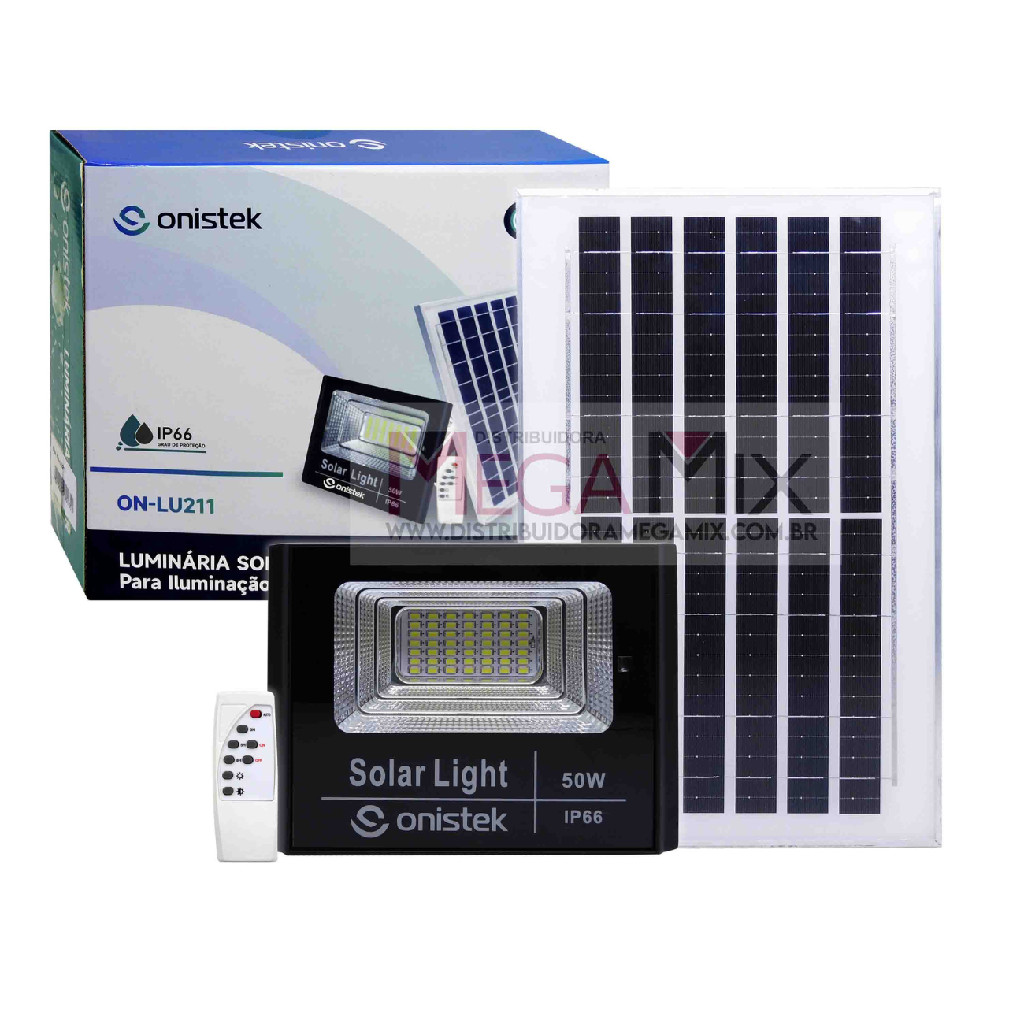 LUMINARIA LED SOLAR ONISTEK