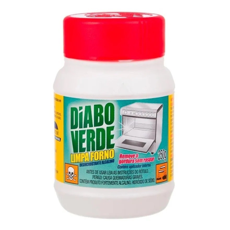 Limpa Forno Diabo Verde Pote 250gr