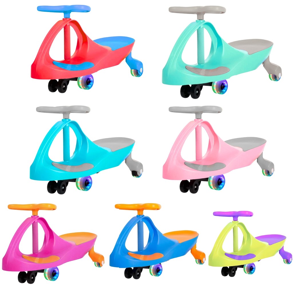 Carrinho Rolimã Zig Zag Car 360 Roda Led - Castela | Shopee Brasil