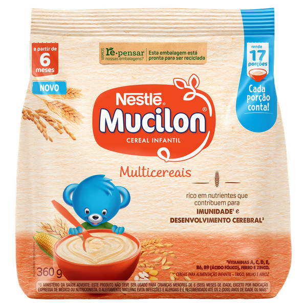 KIT 3 MUCILON MULTICEREAIS SACE 360G | Shopee Brasil