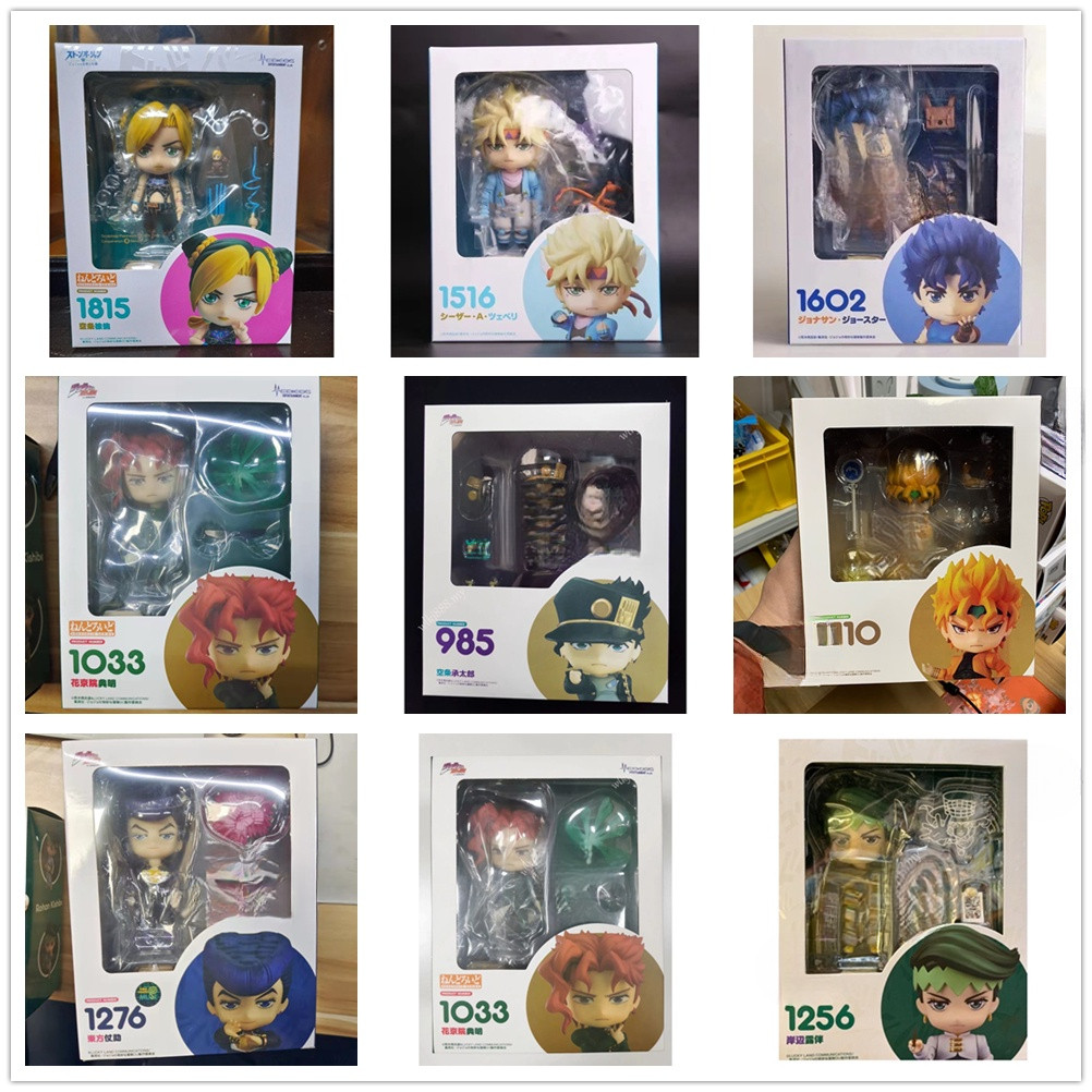 Figurine Anime Joseph Joestar Ou Bruno Bucciarati Q Ver - Sculpture PVC 10cm, Jouet Collectionnable Fait Main Pour Fans De JoJo's Bizarre Adventure