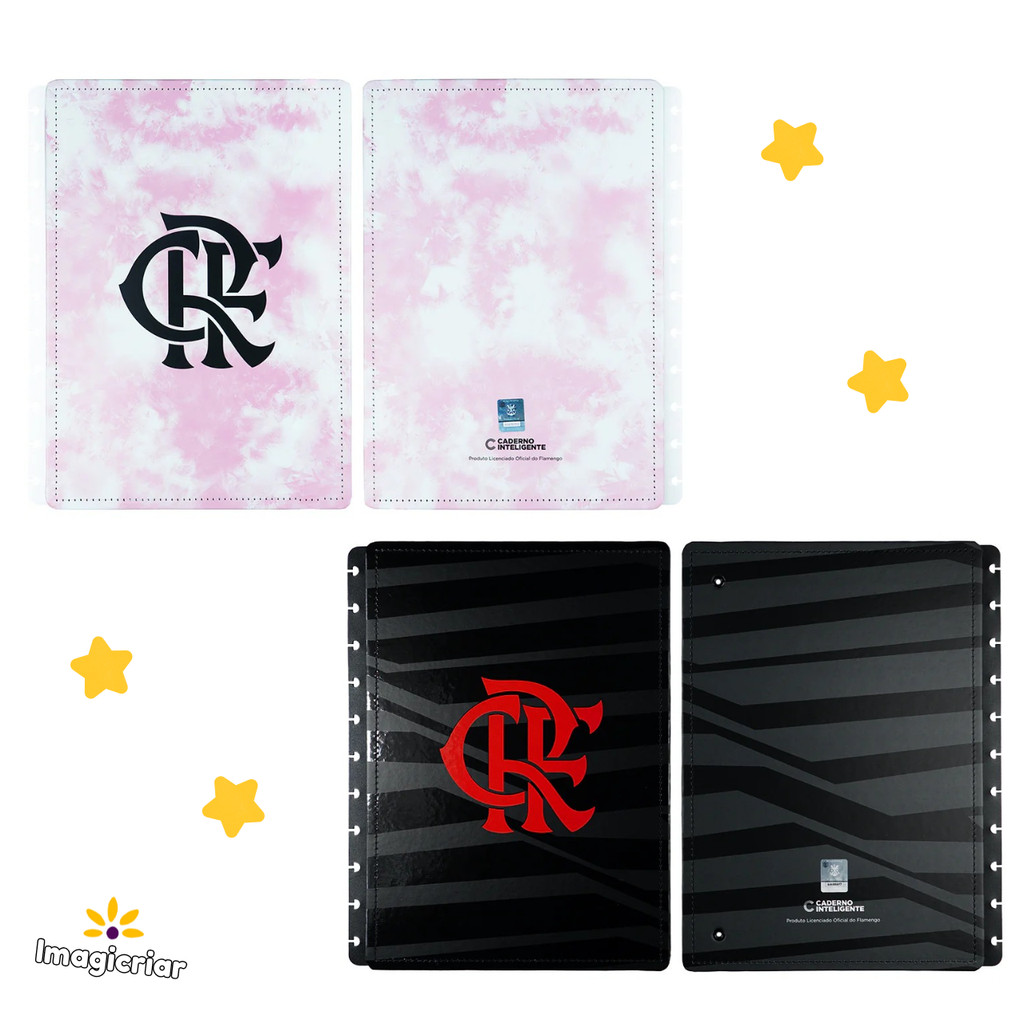 Capa e Contracapa Flamengo para Caderno Inteligente | Tamanho A5 ou ...