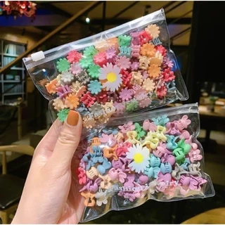 ANA 1108 Candy Color Mini Small Grab Clip Children's Hair Accessories Hair Claw Cute em Oferta na Shopee