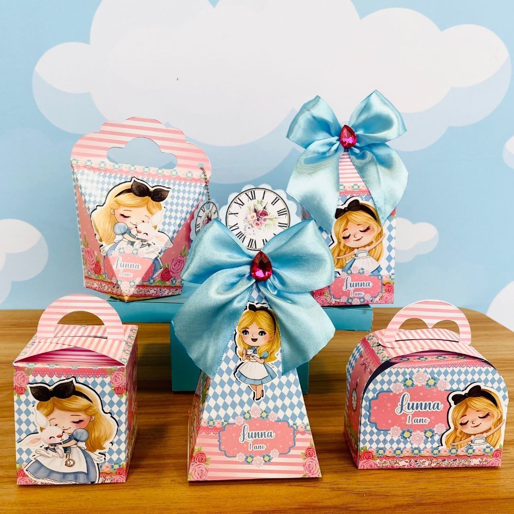 Kit Festa Personalizados ALICE NO PAIS DAS MARAVILHAS CUTE ...