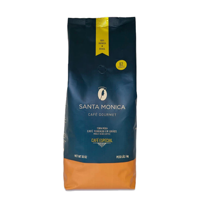 Café Especial 82 pontos em Grão 1Kg - Santa Monica