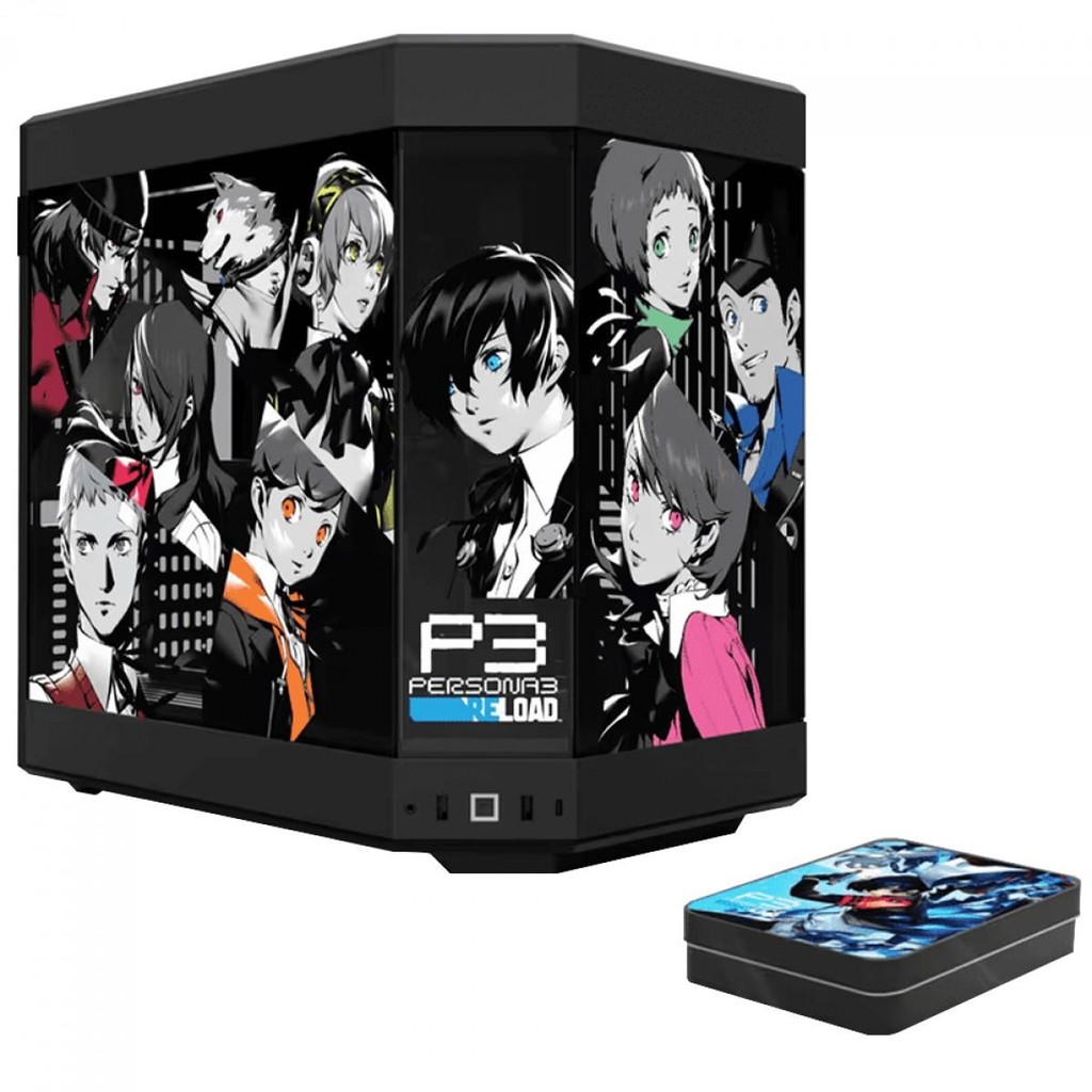 Gabinete Gamer Hyte Y60 Persona 3 Reload, Mid Tower, Com 3 fans, Preto, CS-HYTE-Y60-P3R-U