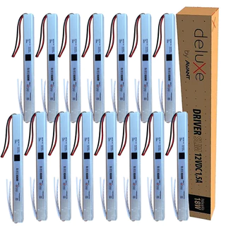 Kit Fonte Slim Driver 12V 1,5A 18W Bivolt 127v 220v Para Perfil Fita De Led Avant em Oferta na Shopee