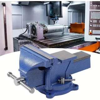 Torno Morsa de Bancada 6" 150 mm / 5'' 125 mm Giratória C/ Bigorna