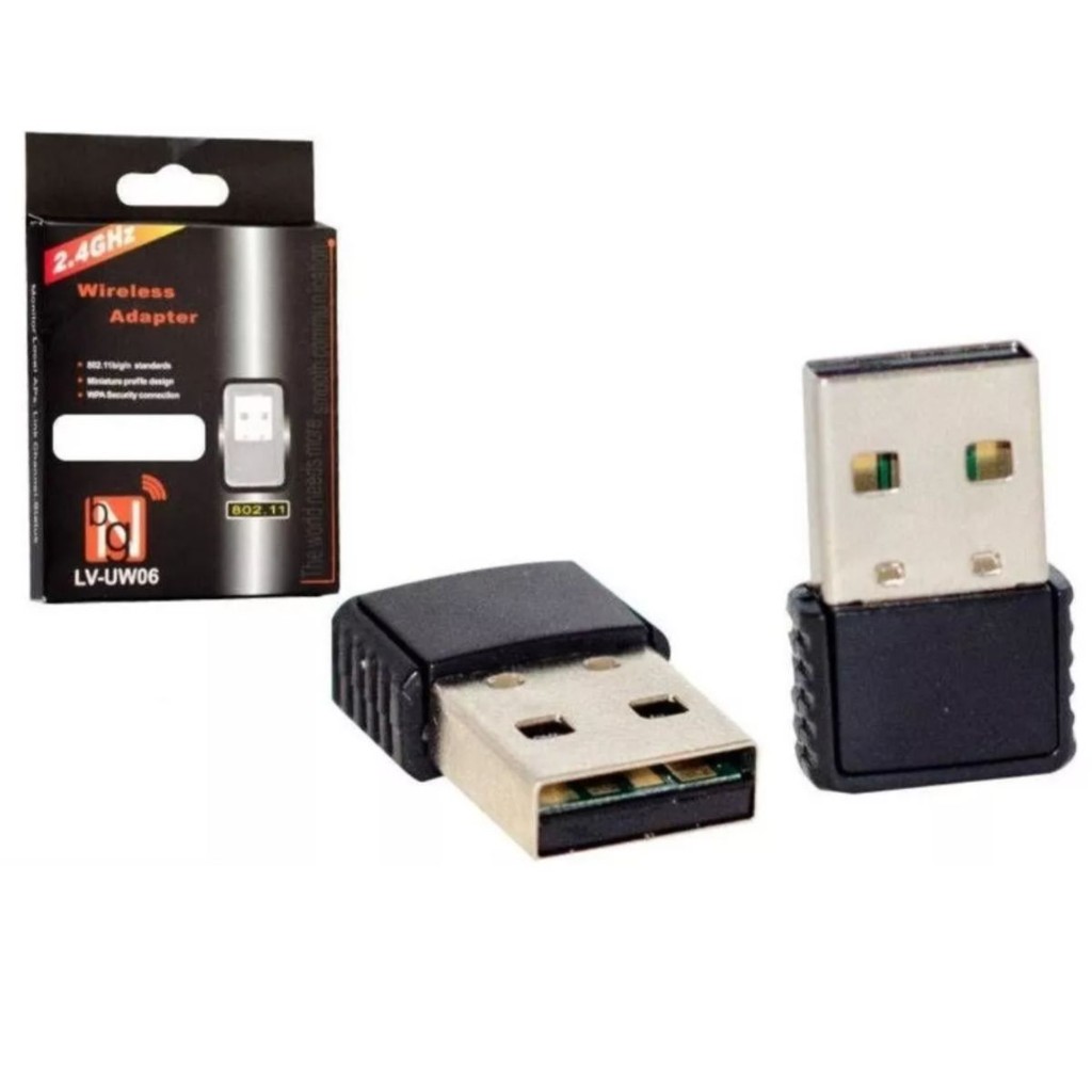 Mini Adaptador Wireless Usb Wifi 900mbps 2.4ghz Pc Notebook