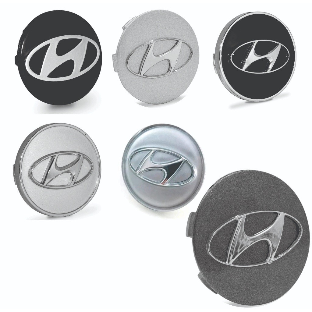 Calota Calotinha Miolo Centro De Roda Hyundai Elantra Sonata Azera Ix35 Tucson vera cruz HB20 Creta