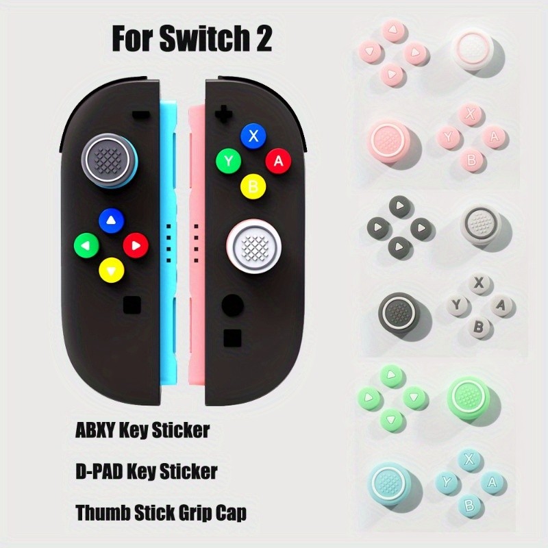 Para Switch 2 Joy Con Controlador Aperto Botão Tampas Dpad Chaves