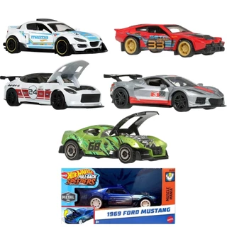 Carro Hot Wheels Fricção Pullback 1:43 Infantil Hpr70 Mattel