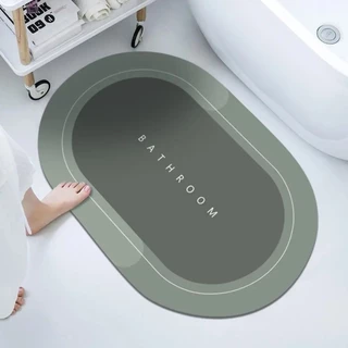 Tapete Oval Multifuncional Para Banheiro Absorção Rápida, Antiderrapante  marisa em Oferta na Shopee