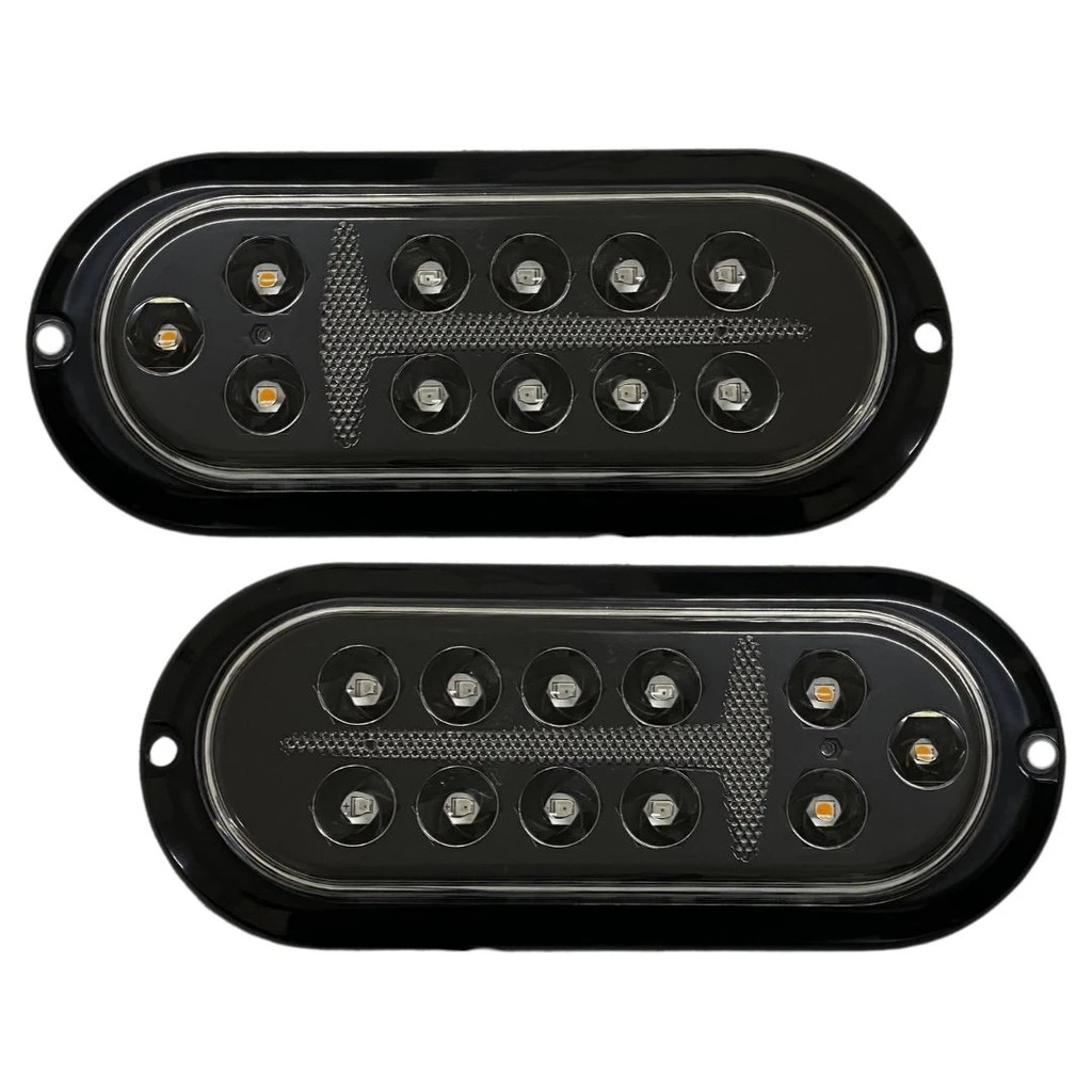 Par Lanterna Traseira LED Carreta