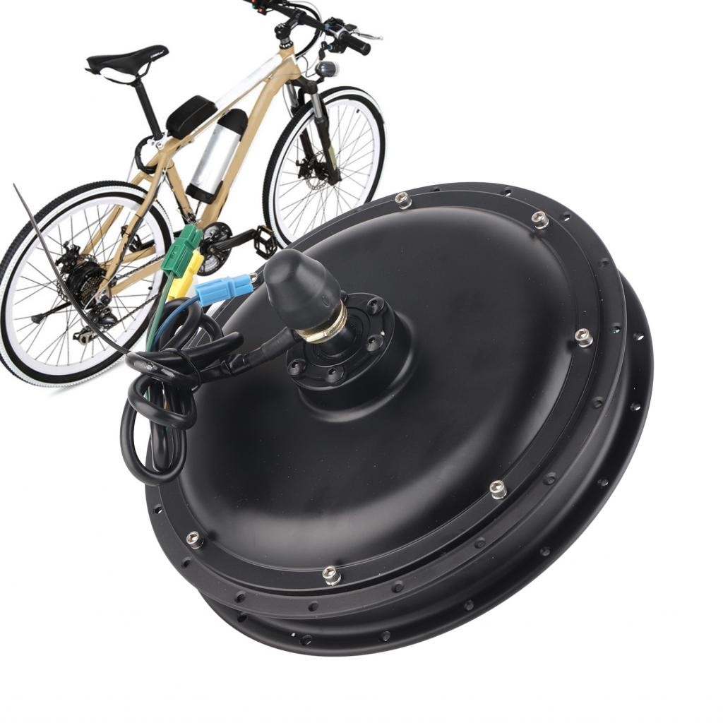 48V 1000W Rear Hub Motor Aluminum Alloy Rim Electric Bike M14 Moment ...