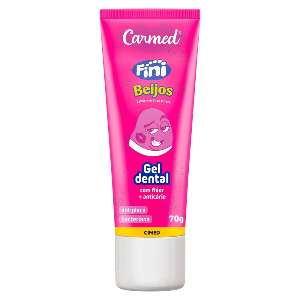 Gel Dental Carmed Fini Beijos 70G