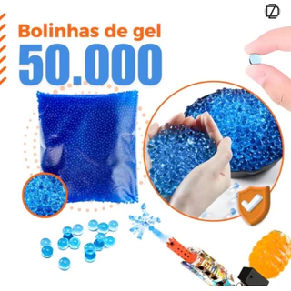 50000, 100000, 1000000 Bola de gel munição arma brinquedo cor metralhadora cor aleatória