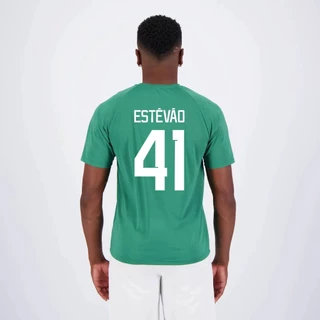 Camisa Palmeiras Estevão 41 Palestra Letter