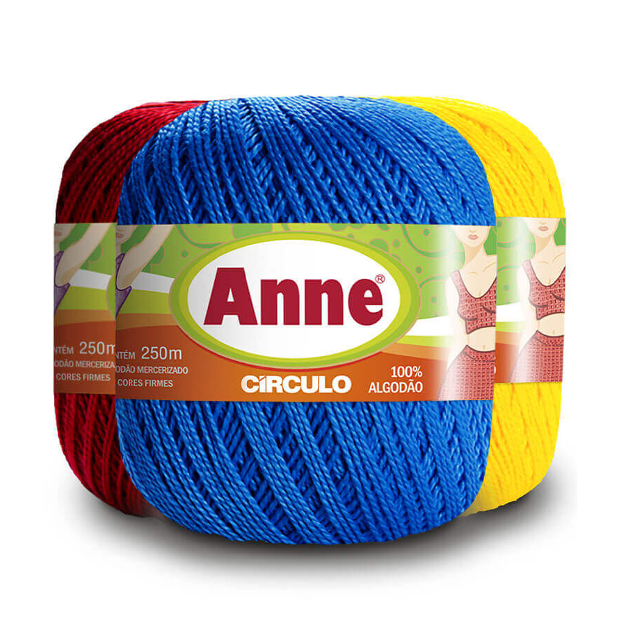Linha Anne 250 Circulo Escolha sua Cor | Shopee Brasil
